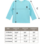 Baby Girls' Basic Long Sleeve Round Neck T-Shirt / 6 to 12 Months LILAX