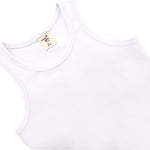 Girls' Soft Solid Cotton Blend Racerback Tank Top / 11-12 Years LILAX