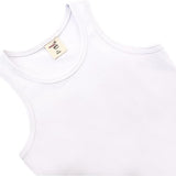 Girls' Soft Solid Cotton Blend Racerback Tank Top / 11-12 Years LILAX