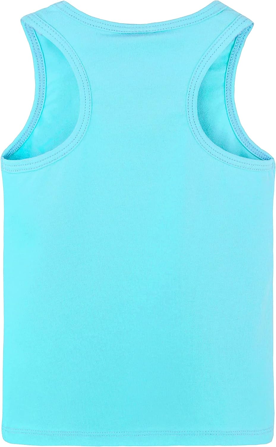 Girls' Soft Solid Cotton Blend Racerback Tank Top / 11-12 Years LILAX