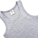 Girls' Soft Solid Cotton Blend Racerback Tank Top / 11-12 Years LILAX