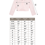 Baby Knit Button Detailed Bolero Cardigan