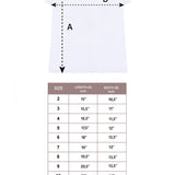 Girls' Basic Cotton T-Shirt  Short Puff Sleeve Crewneck / 8 to 10 LILAX