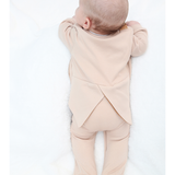 Baby Boy Bow-Tied Tuxedo Footie