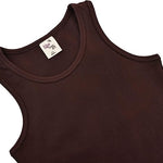 Girls' Soft Solid Cotton Blend Racerback Tank Top / 11-12 Years LILAX