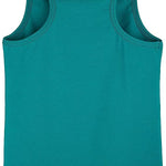 Girls' Soft Solid Cotton Blend Racerback Tank Top / 11-12 Years LILAX