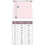 Girls' Basic Cotton T-Shirt  Short Puff Sleeve Crewneck / 11-12 Years LILAX