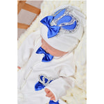 Crown Jewels Layette 3-Piece Gift Set for Newborn Baby Boys LILAX