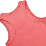 Girls' Soft Solid Cotton Blend Racerback Tank Top / 11-12 Years LILAX