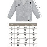 Toddler & Little Boys Knit V-Neck Button-Down Cardigan Sweater