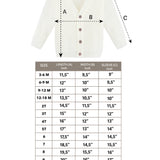 Toddler and Little Boys Cardigan Long Sleeve V-Neck Classic Knit School Sweater