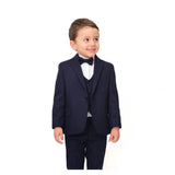 Boys Formal Suit Dresswear 5 Piece Suit Set LILAX