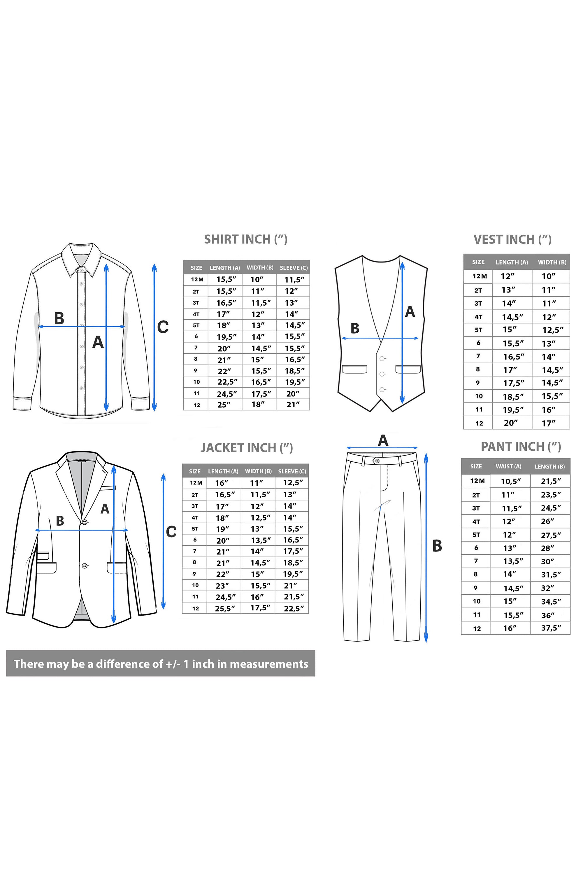 Dresswear Set for Boys' Formal Suit Outfit 5-Piece LILAX