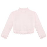 Baby Girls' Bolero Shrug Knit Long Sleeve Button Closure Cardigan LILAX