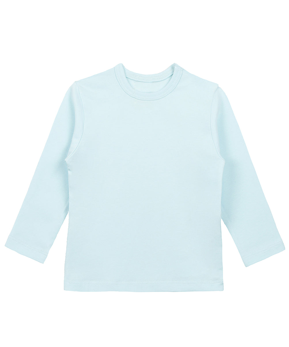 Girls cotton basic solid crewneck t-shirt; best for baby girl clothes & christmas gift ideas