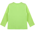 Girls' Basic Crewneck Long Sleeve Cotton T-Shirt  / 5 to 7 Years lilax