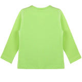 Girls' Basic Crewneck Long Sleeve Cotton T-Shirt  / 5 to 7 Years lilax