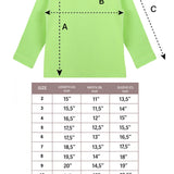 Girls' Basic Crewneck Long Sleeve Cotton T-Shirt  / 5 to 7 Years lilax