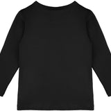 Girls' Basic Crewneck Long Sleeve Cotton T-Shirt  / 5 to 7 Years lilax