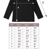 Girls' Basic Crewneck Long Sleeve Cotton T-Shirt  / 5 to 7 Years lilax