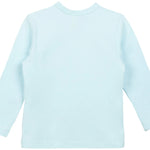 Girls' Basic Crewneck Long Sleeve Cotton T-Shirt  / 5 to 7 Years lilax