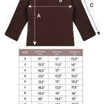 Girls' Basic Crewneck Long Sleeve Cotton T-Shirt  / 5 to 7 Years lilax