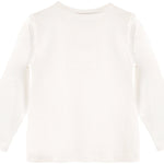 Girls' Basic Crewneck Long Sleeve Cotton T-Shirt  / 5 to 7 Years lilax