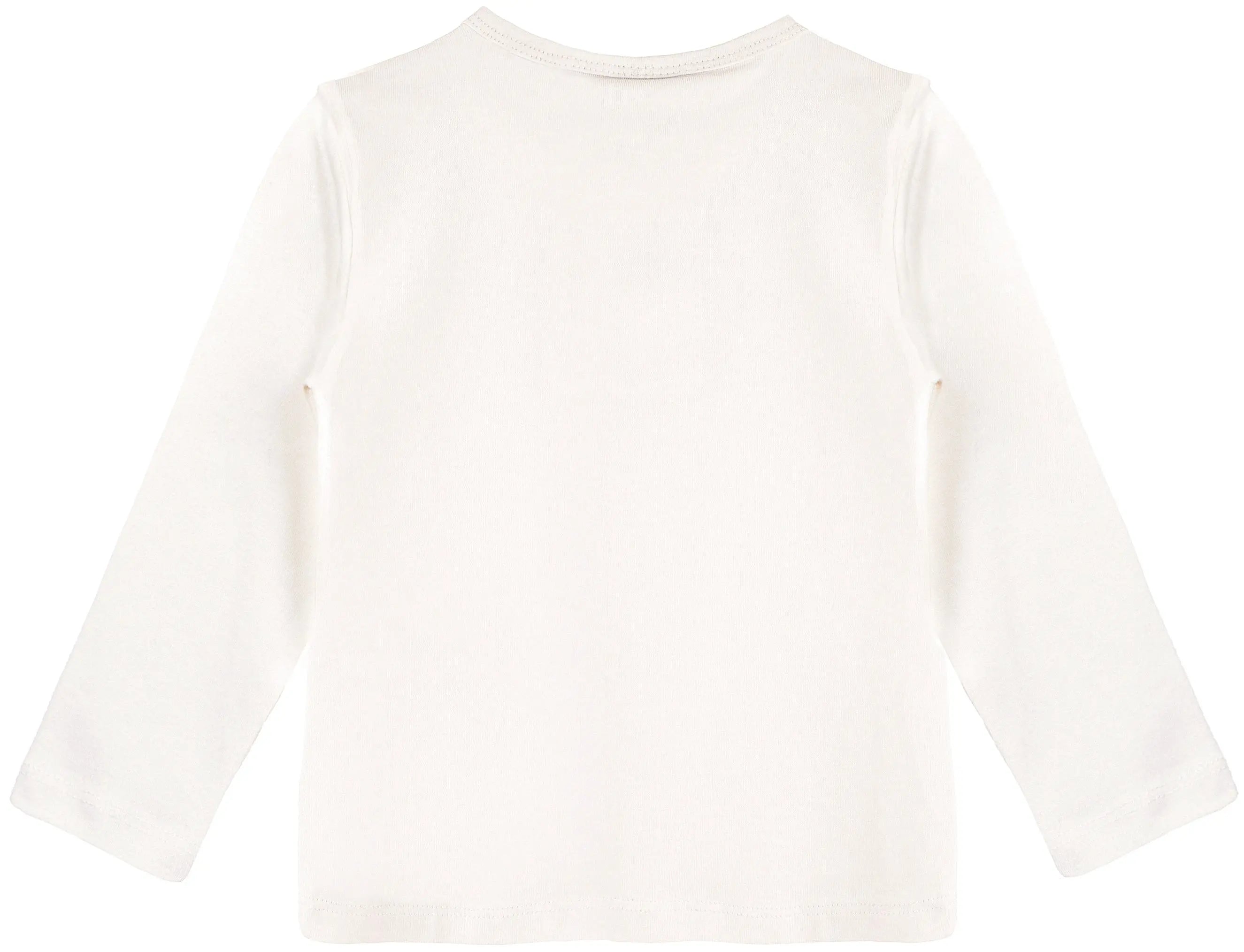 Girls' Basic Crewneck Long Sleeve Cotton T-Shirt  / 5 to 7 Years lilax