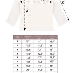 Girls' Basic Crewneck Long Sleeve Cotton T-Shirt  / 5 to 7 Years lilax