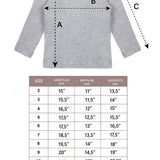 Girls' Basic Crewneck Long Sleeve Cotton T-Shirt  / 5 to 7 Years lilax