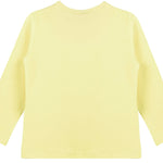 Girls' Basic Crewneck Long Sleeve Cotton T-Shirt  / 5 to 7 Years lilax