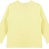 Girls' Basic Crewneck Long Sleeve Cotton T-Shirt  / 5 to 7 Years lilax