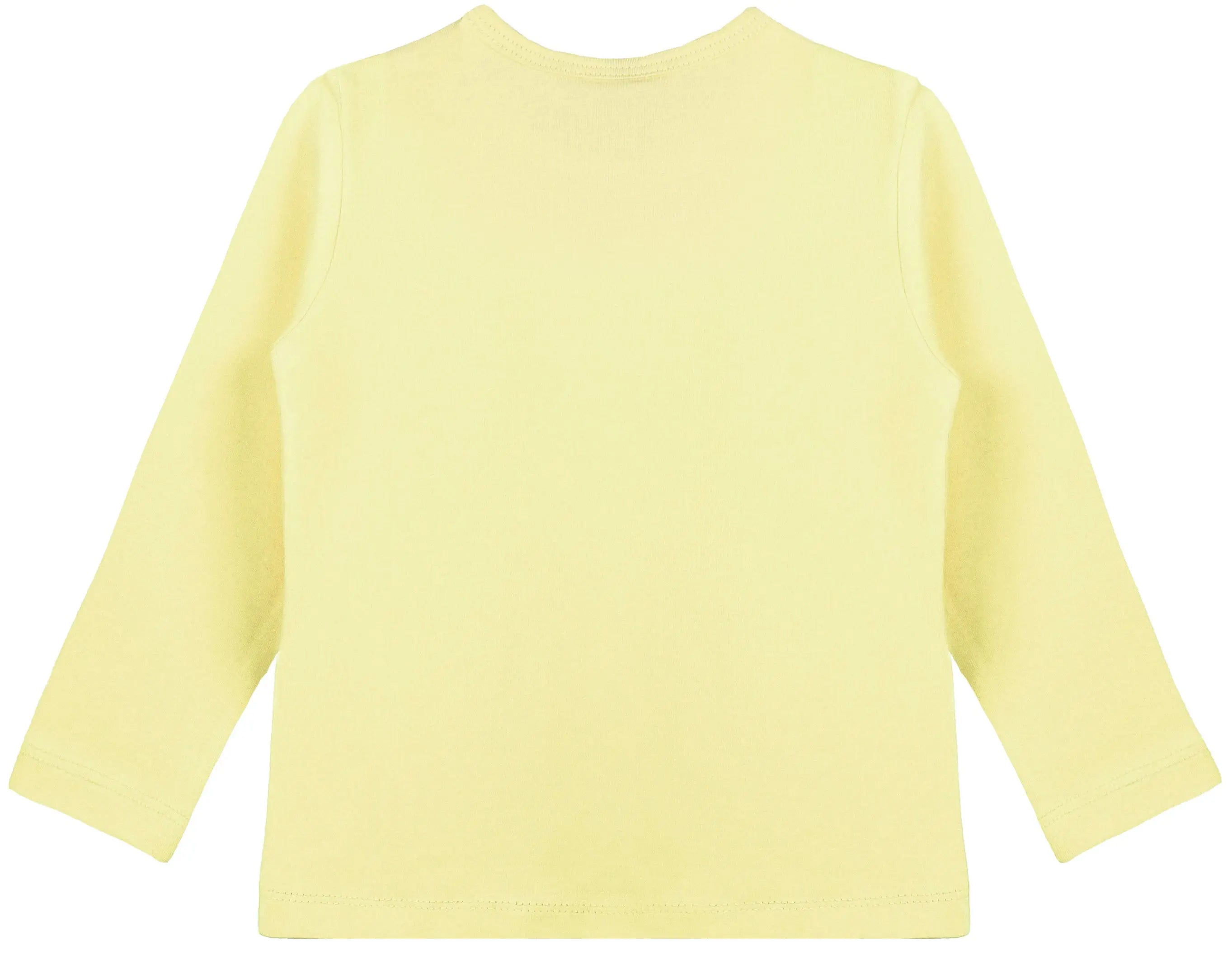 Girls' Basic Crewneck Long Sleeve Cotton T-Shirt  / 5 to 7 Years lilax