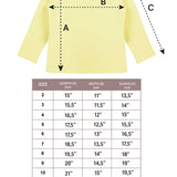 Girls' Basic Crewneck Long Sleeve Cotton T-Shirt  / 5 to 7 Years lilax