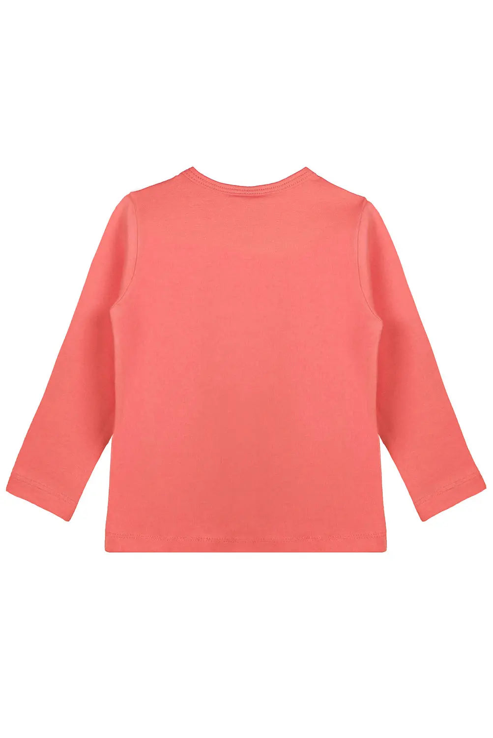 Girls' Basic Crewneck Long Sleeve Cotton T-Shirt / 8 to 10 Years LILAX