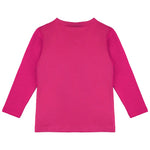 Girls' Basic Crewneck Long Sleeve Cotton T-Shirt / 8 to 10 Years LILAX