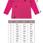 Girls' Basic Crewneck Long Sleeve Cotton T-Shirt / 8 to 10 Years LILAX