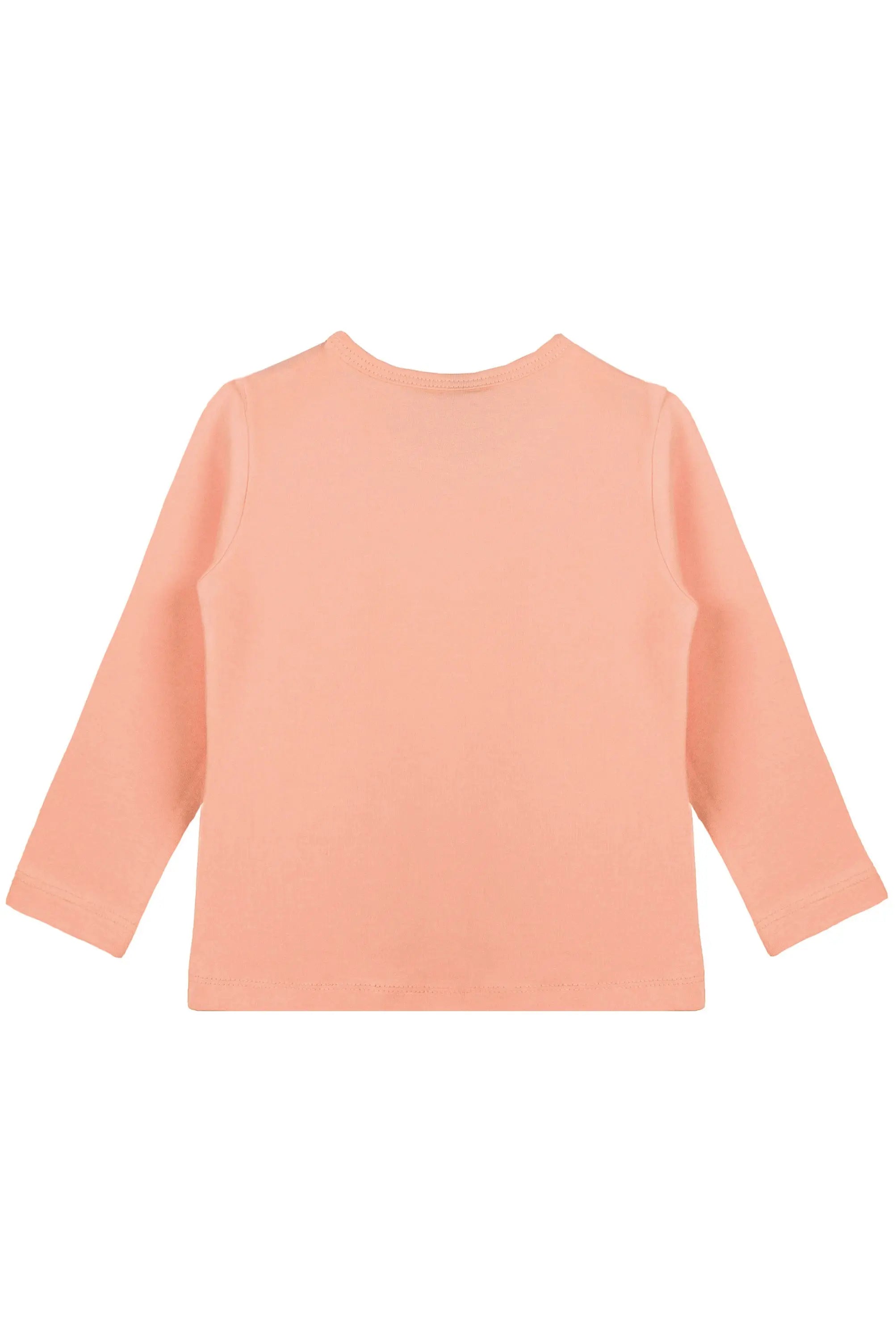 Girls' Basic Crewneck Long Sleeve Cotton T-Shirt / 8 to 10 Years LILAX