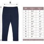 Girls' Basic Soft Leggings Solid Full Length Cotton / 5 to 8 Years LILAX