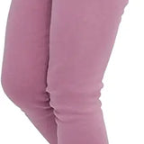 Girls' Basic Soft Leggings Solid Full Length Cotton / 5 to 8 Years LILAX