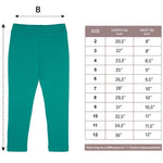 Girls' Basic Soft Leggings Solid Full Length Cotton / 5 to 8 Years LILAX