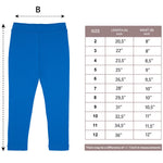 Girls' Basic Soft Leggings Solid Full Length Cotton / 5 to 8 Years LILAX