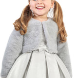 Girls' Bolero Cozy Faux Fur Jacket Shrug LILAX