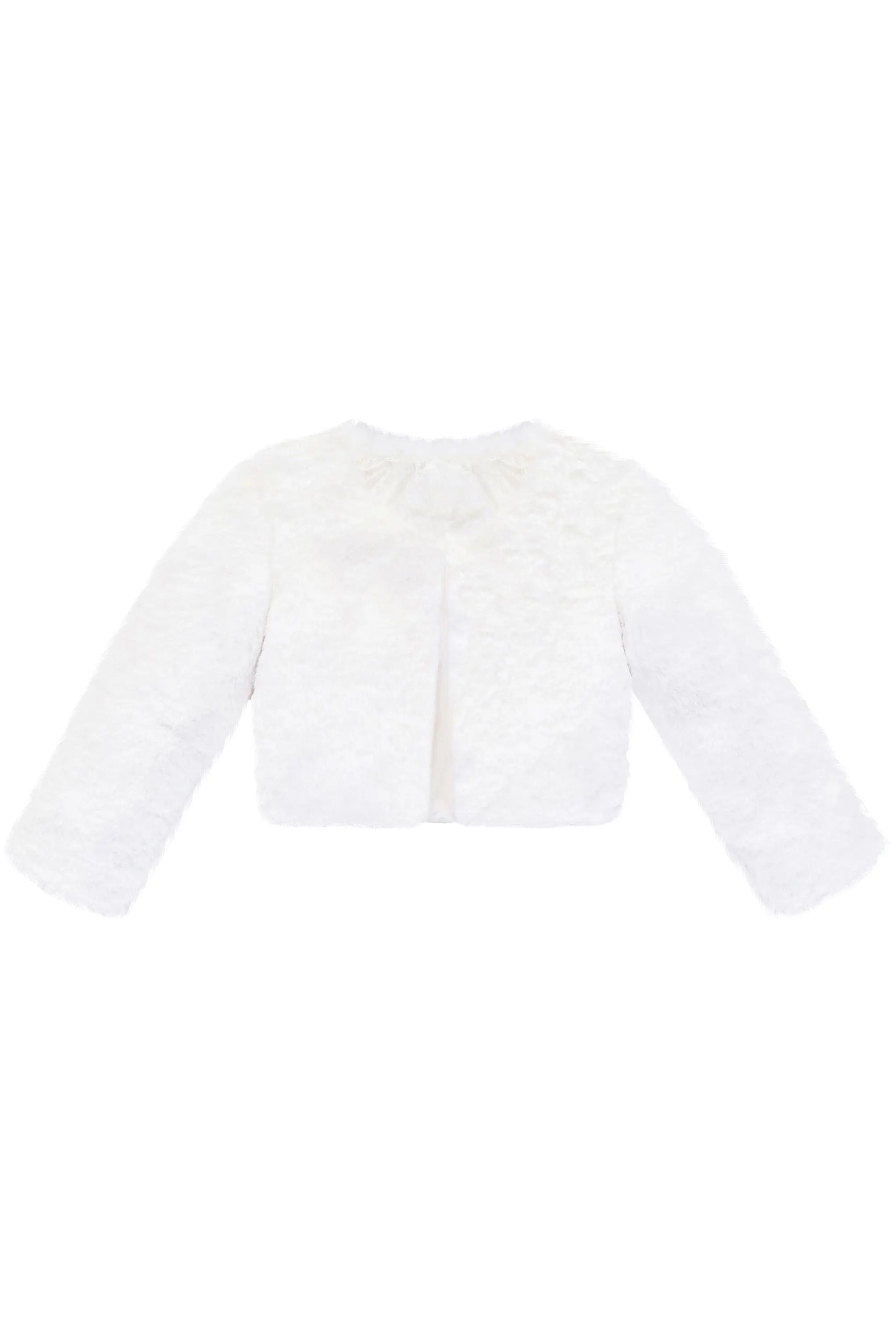 Girls' Bolero Cozy Faux Fur Jacket Shrug LILAX