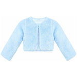 Girls' Bolero Cozy Faux Fur Jacket Shrug