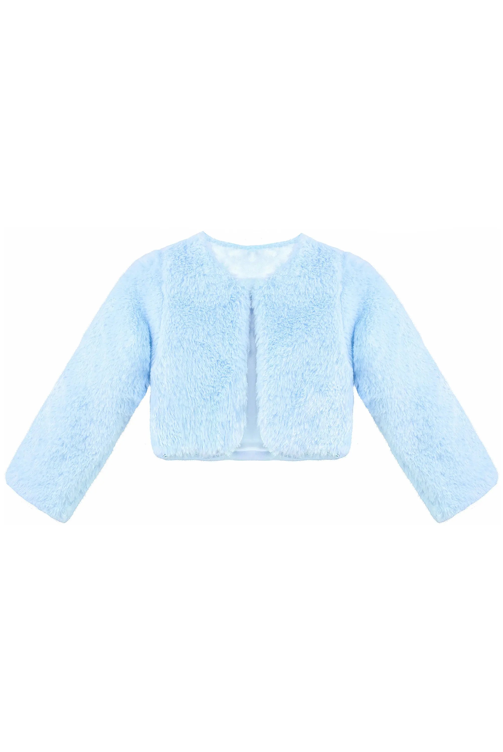 Girls' Bolero Cozy Faux Fur Jacket Shrug