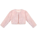 Girls' Bolero Cozy Faux Fur Jacket Shrug