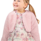 Girls' Bolero Cozy Faux Fur Jacket Shrug LILAX