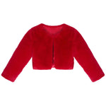 Girls' Bolero Cozy Faux Fur Jacket Shrug