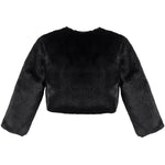 Girls' Bolero Cozy Faux Fur Jacket Shrug LILAX